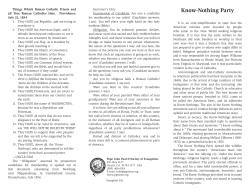 Know-Nothing Party