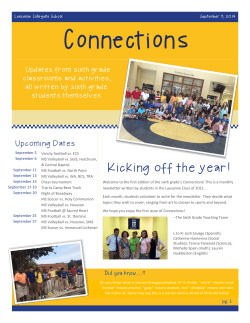 Connections - Lausanne Collegiate School