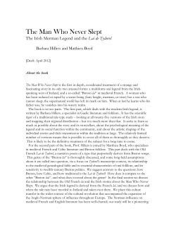 book proposal - Harvard University