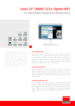 Eonis-24-MDRC-2224-Option-WP - Product specifications