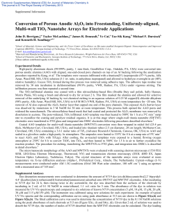 Conversion of Porous Anodic Al2O3 into Freestanding, Uniformly