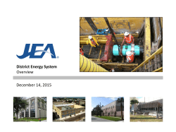 District Energy System Overview Presentation