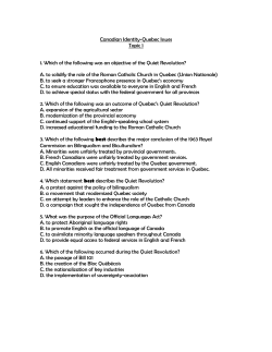 Topic Quizzes-Chapter 8