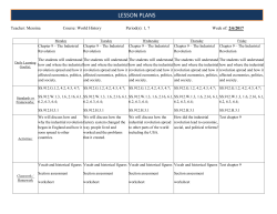 lesson Plans - Lemon Bay High School