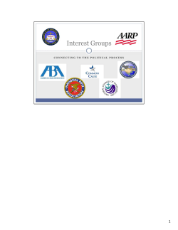 Interest Groups