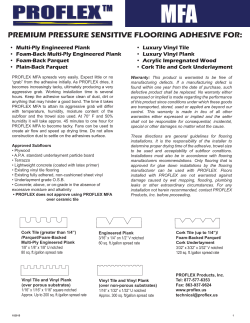 premium pressure sensitive flooring adhesive for