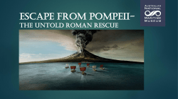 ESCAPE FROM POMPEII-