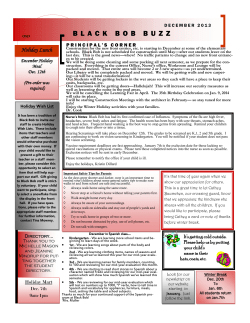 black bob buzz - School Directory