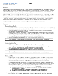 Mapping the Ocean Floor Part 1