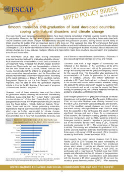 Policy Brief No. 43 Smooth transition and