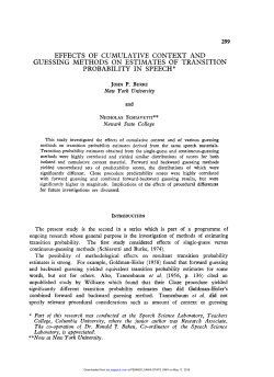 Now at New York University. **Now at New York