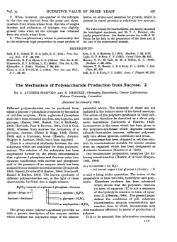 The Mechanism of Polysaccharide Production from Sucrose. 2
