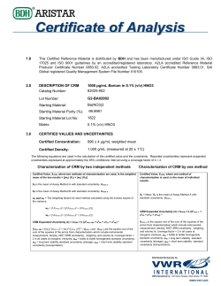 G2-BA02082 Ba(NO3)2 1822 DESCRIPTION OF CRM 2.0 Catalog