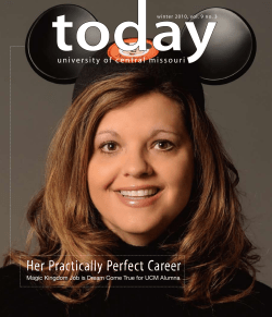 Her Practically Perfect Career - University of Central Missouri