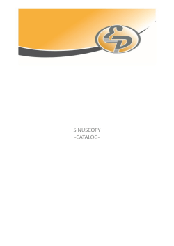 sinuscopy -catalog - Endo