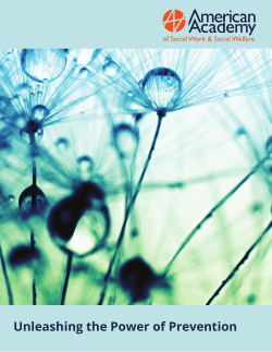 Unleashing the Power of Prevention &ndash; Working Paper No. 10
