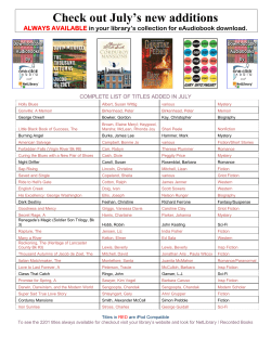 Check out our most recent additions