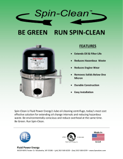 be green run spin-clean