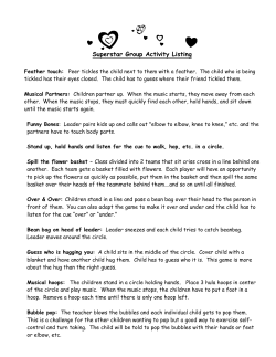 Superstar Group Activity Listing