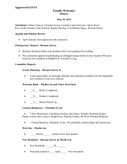 Tenafly Welcome - Borough of Tenafly