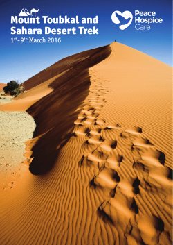 Mount Toubkal and Sahara Desert Trek