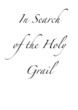 Holy Gail Maths Task