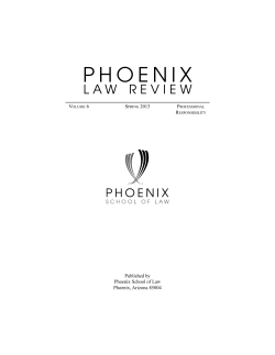 Read Full Article - Arizona Summit Law Review