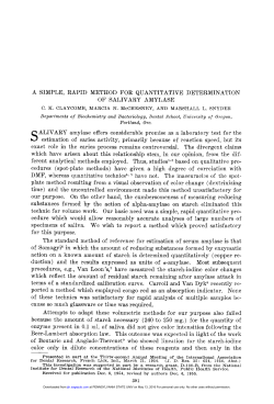 A SIMPLE, RAPID METHOD FOR QUANTITATIVE