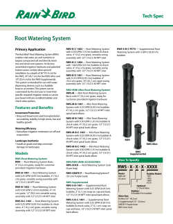 Root Watering System