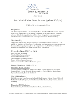January 19, 2007 - Atlanta`s John Marshall Law School