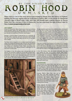 Robin Hood is one of the most famous and