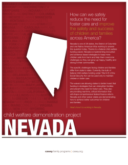 child welfare demonstration project