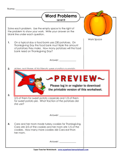 Mixed Math Word Problems - Super Teacher Worksheets