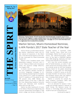 2017 Spirit Newsletter