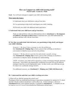 How can I support my child with learning math?