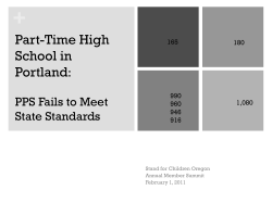 Part-Time High School in Portland