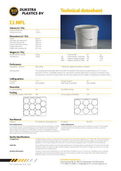 161124 DATASHEETS DIJKSTRA PLASTICS [ROUND].indd