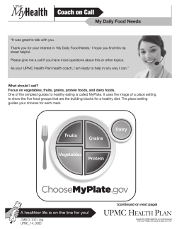 Coach on Call - UPMC Health Plan