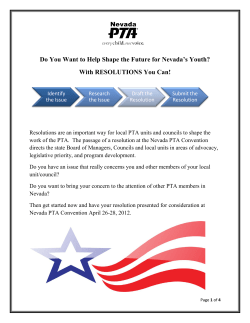 Do You Want to Help Shape the Future for Nevada`s Youth? With