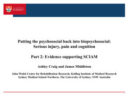 No Slide Title - The University of Sydney