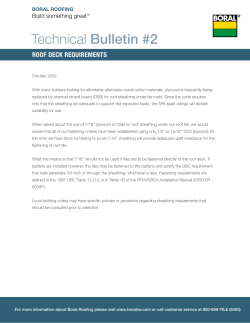 Technical Bulletin #2