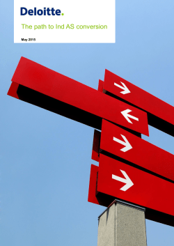 The path to Ind AS conversion