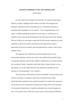 crossing borders in the new imperialism