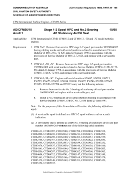 Stage 1-2 Spool HPC and No.3 Bearing Aft Stationary Air/Oil Seal