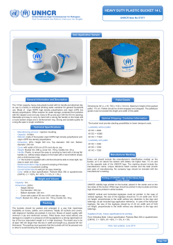 HEAVY DUTY plASTIC BUCKET 14 l