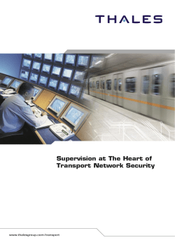 Supervision at The Heart of Transport Network Security