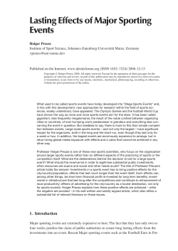 Holger Preuss - Idrottsforum