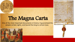 The Magna Carta