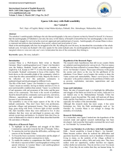 - International Journal of English Research