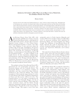 Michael Sampson - Society for California Archaeology